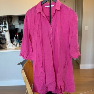 Zara Pink Mini Dress